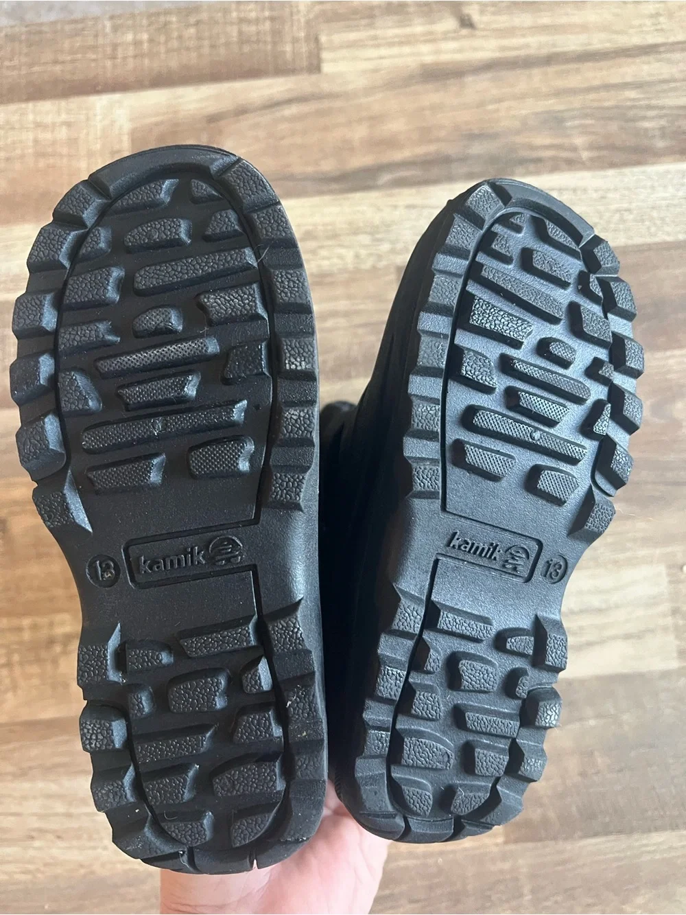 Kamik Black Winter Boots - Waterproof Slip-On